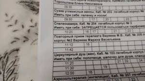 Санаторий. КРАСНАЯ ГВОЗДИКА. Обзор комнаты.