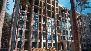 Квартиры в Архызе. Ход строительства ЖК комфорт-класса «Горы здесь» в декабре 2025 года