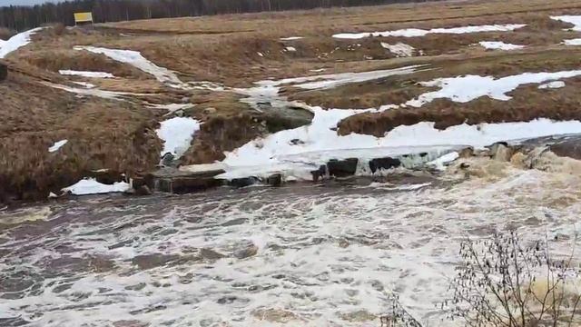 Тосненский водопад зимой смотреть онлайн