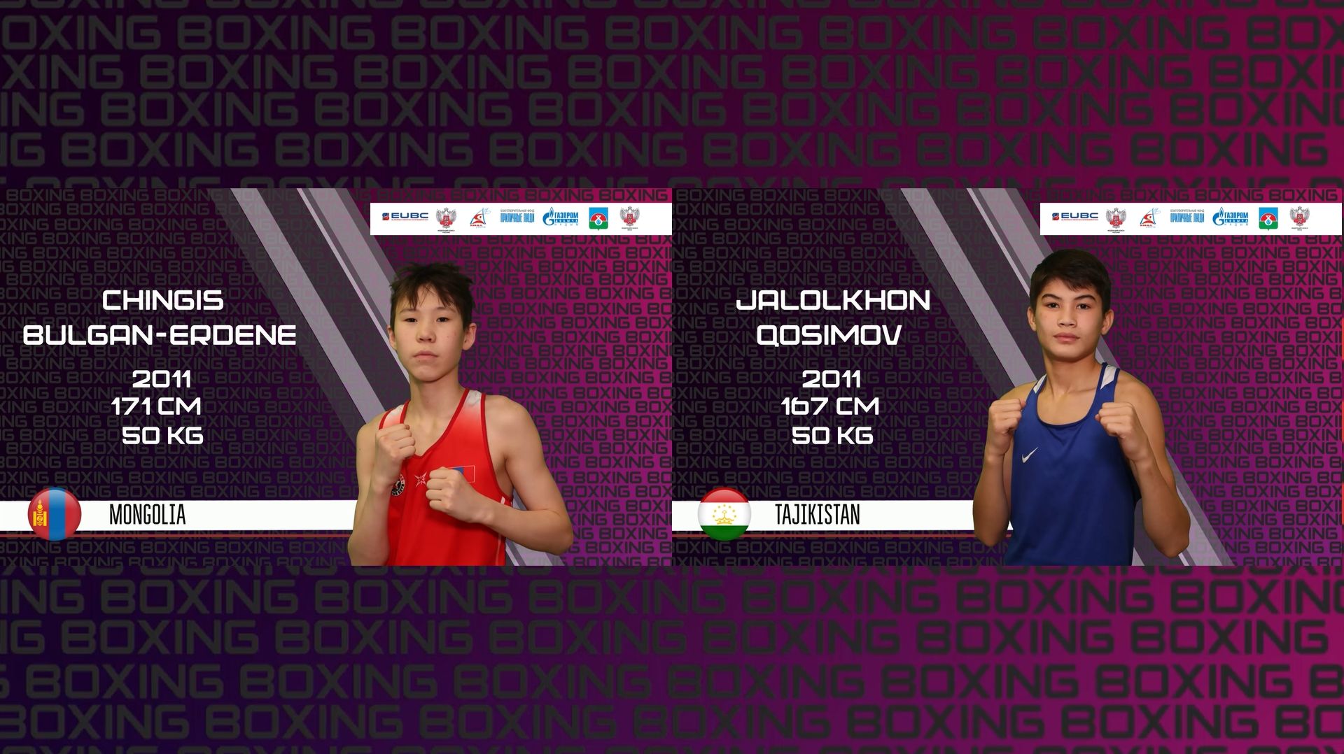 Preliminary fights. Chingiz Bulgan-Erdene vs Qosimov Jalolkhon смотреть онлайн