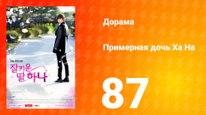 Примерная дочь Ха На 1 сезон 87 серия