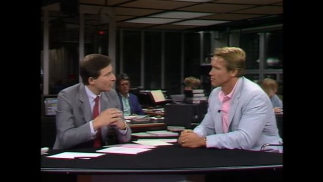 Интервью Арнольда Шварценеггера на своей родине 1986 года (на русском)