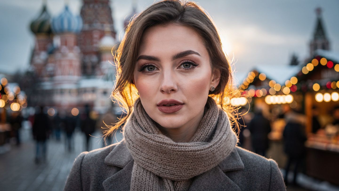 Красная площадь на Рождество ярмарка огни и зимняя магия Москвы ❄️🎆 смотреть онлайн