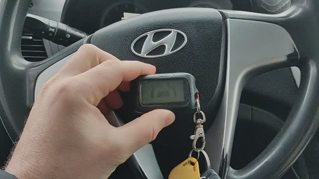 StarLine E96: Автозапуск Hyundai Solaris смотреть онлайн