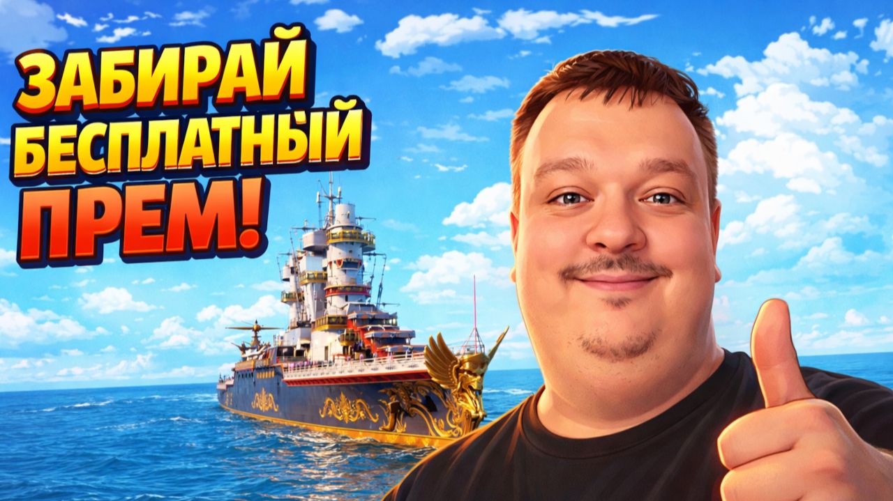 Забирай бесплатный прем - Грем! ✅ Мир кораблей