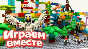 АСМР ГОРКИ С ШАРИКАМИ ДЛЯ ДЕТЕЙ 🟢 КОНСТРУКТОР ЛЕГО ВИТЕХ ДЛЯ ДЕТЕЙ часть 2