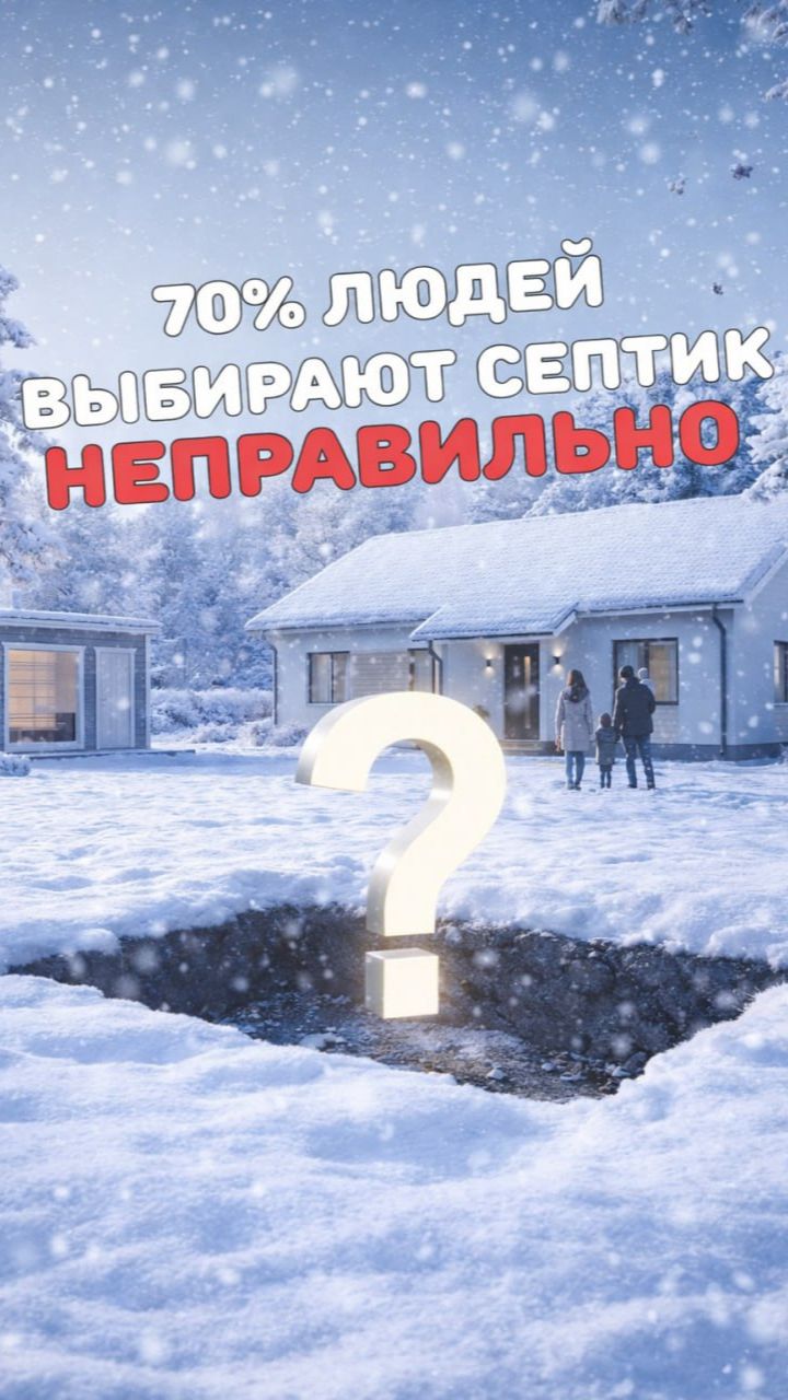 70% людей делают ЭТУ ошибку, когда выбирают септик! А вы? #септик #канализация смотреть онлайн