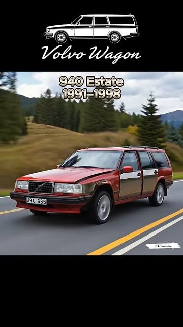 Volvo Фургон с 1953 История трансформации автомобиля смотреть онлайн