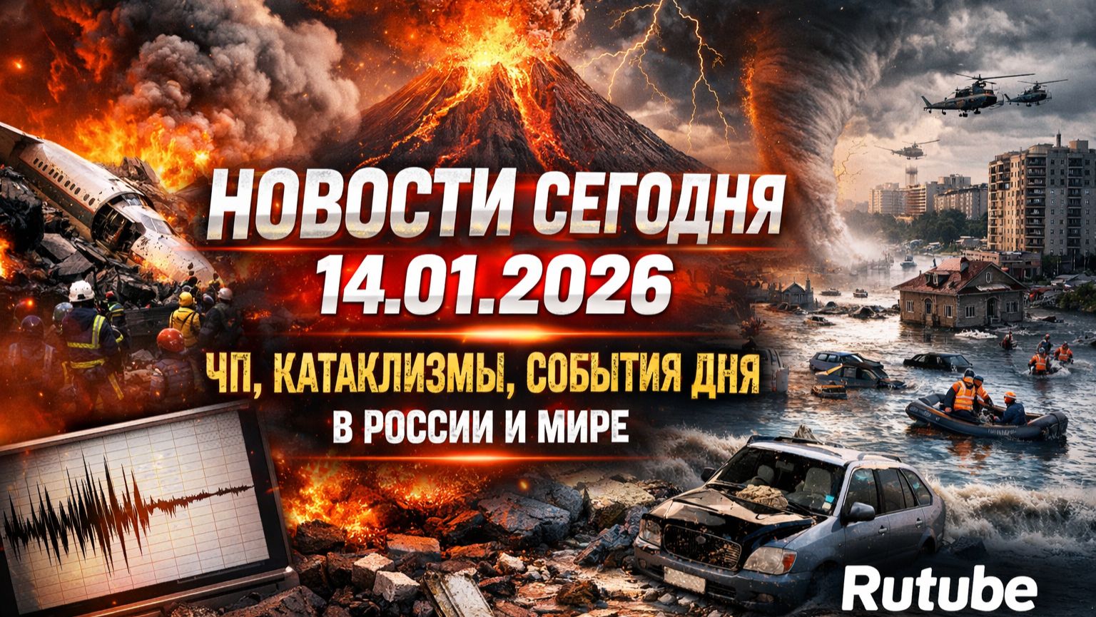 Новости сегодня 14.01.2026 | ЧП, катаклизмы, события дня в России и мире смотреть онлайн