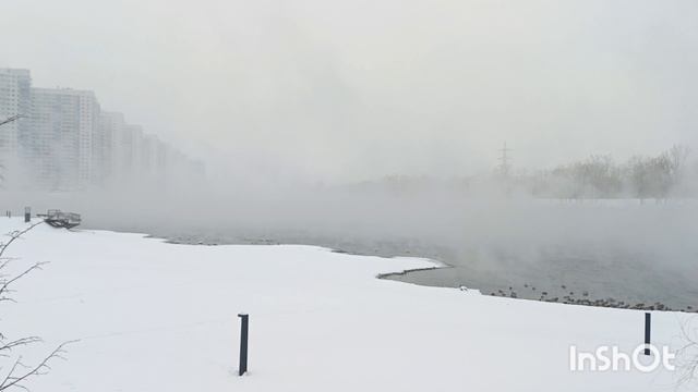 Как красиво парит Енисей 🤗❄ сейчас пока -25 Ну ночью будет -40🥶бр р р 😆
#мороз #красноярск смотреть онлайн