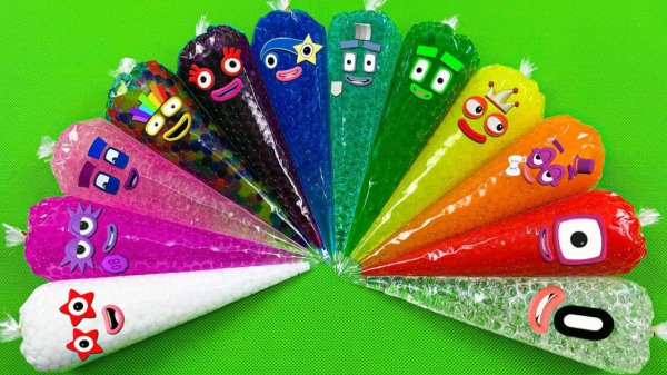 Мультики для малышей. Залипательные антистрессики и слаймы. Мультики залипалки для детей