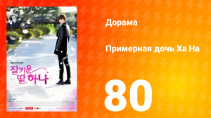 Примерная дочь Ха На 1 сезон 80 серия
