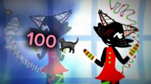 СПАСИБО ЗА 100 КОТЯТ!!