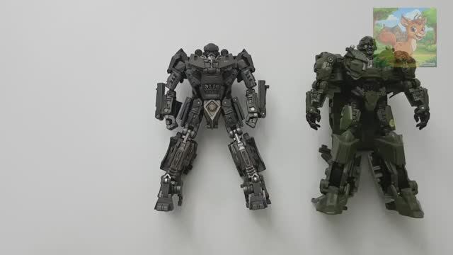 Игрушечный мир, времен Второй мировой войны, Зеленая оса-трансформер SS26 смотреть онлайн