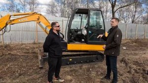 Японский мини-экскаватор для сложных работ: обзор KATO HD55NSL от Владимира Королюка