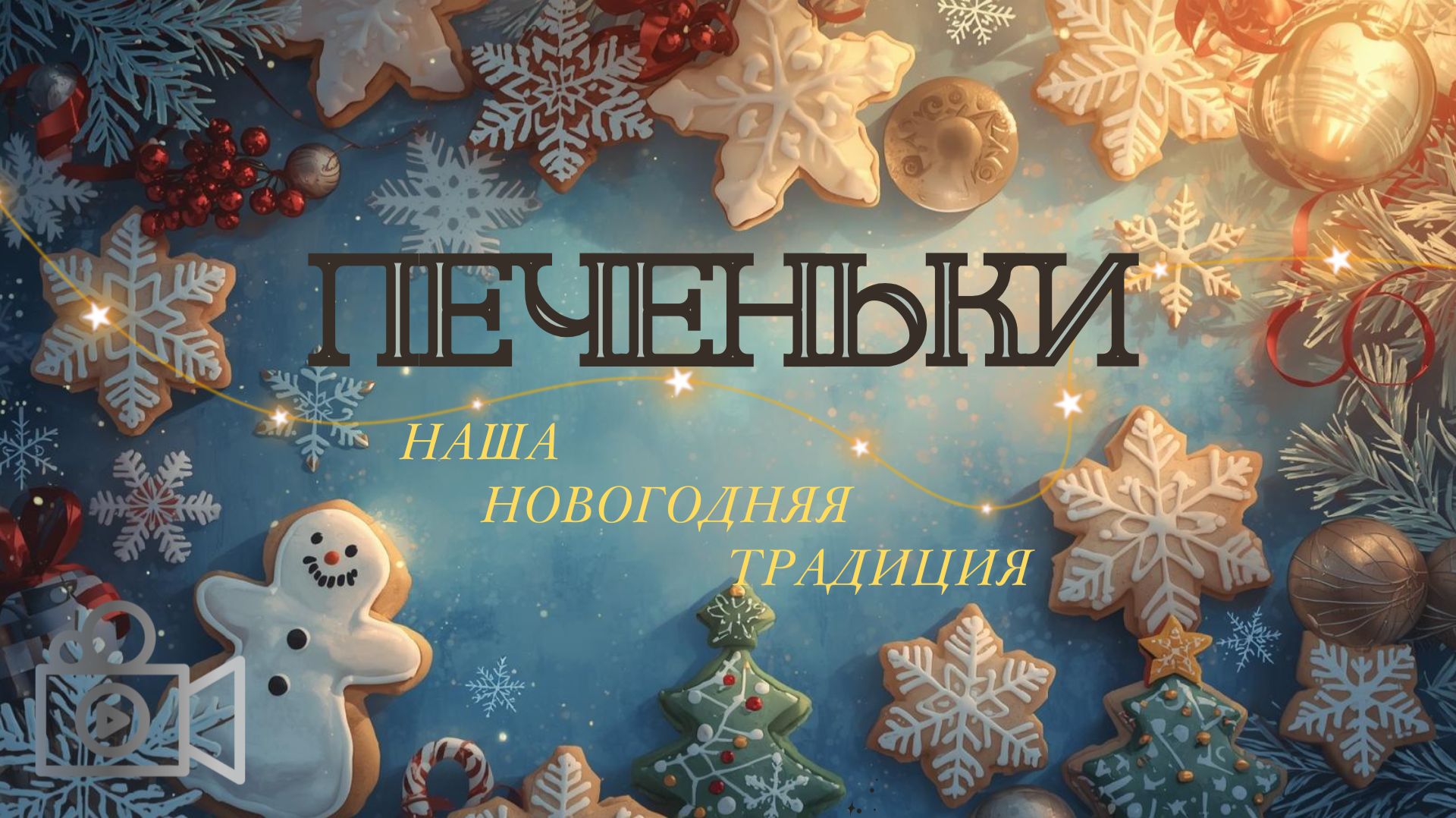 Печеньки наша новогодняя традиция🍪🎄