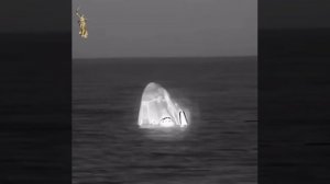 Корабль Crew Dragon с россиянином Олегом Платоновым досрочно вернулся на Землю.