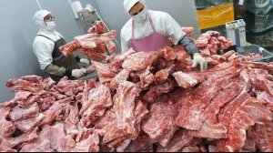 корейский острый суп на кости популярный зимой