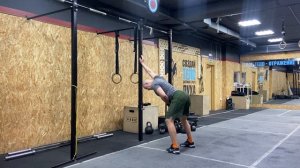 Растяжка плеча в наклоне / Rack Shoulder Flexion Stretch