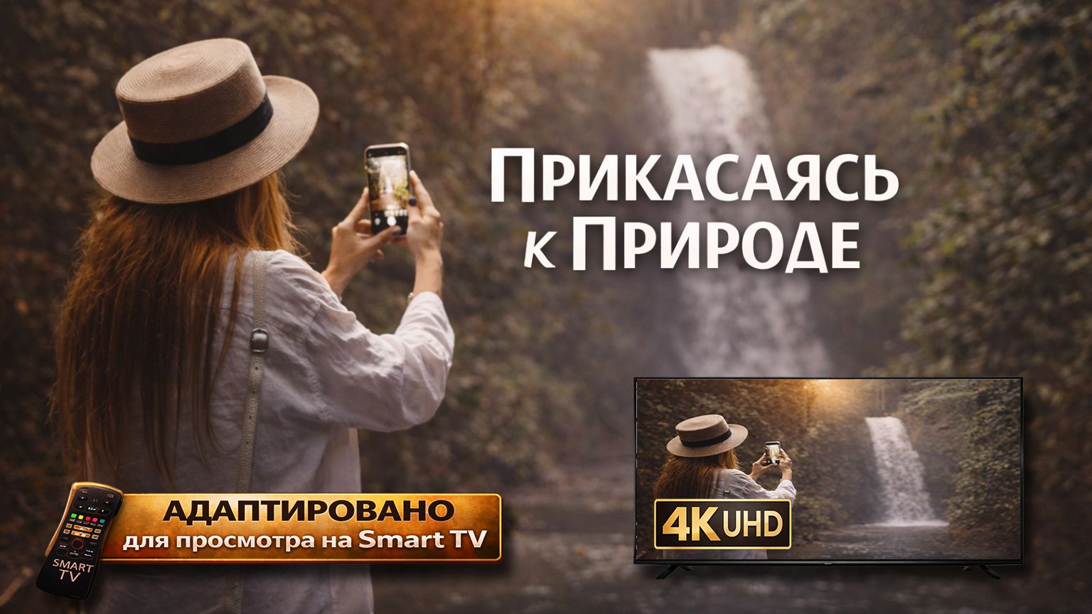 Прикасаясь к природе |Видео 4K (UHD)