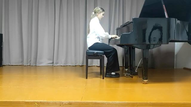 Баум А. 12лет. - И. Беркович, Этюд G-moll