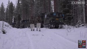 Учения "Северный топор" в Финляндии. "Трофейное" видео - 2.