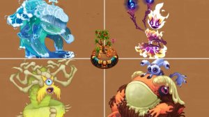 Amber Island All Monsters - Sound And Animation~ My Singing Monsters