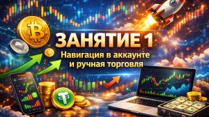Занятие 1 - Навигация в аккаунтах и ручная торговля