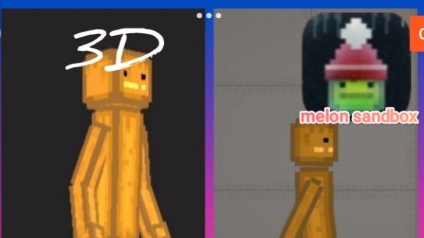 Melon sandbox 3d в nexoits in playning pixel