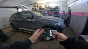 BMW X6 Замена помпы