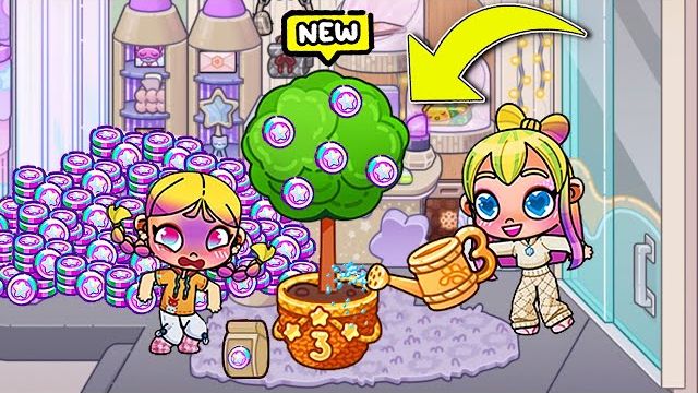 КОИНСОВОЕ  ДЕРЕВО 🤩 В AVATAR WORLD ИСТОРИЯ  💕 РУТИНА СЕМЬИ ОБНОВЛЕНИЕ ВСЕ СЕКТЕТЫ СЕРИАЛ