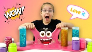 Slime Party! 🎉✨ Алиса играет со слаймами 🎉