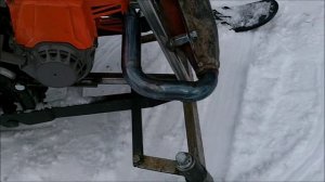 самодельный снегоход для внука № 3