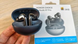 HONOR CHOICE EARBUDS X7 PRO - КЛАССНЫЙ ЗВУК ЗА НЕДОРОГО!