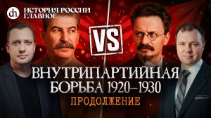 Часть 45. Внутрипартийная борьба 1920-1930. Продолжение / Кирилл Назаренко и Егор Яковлев