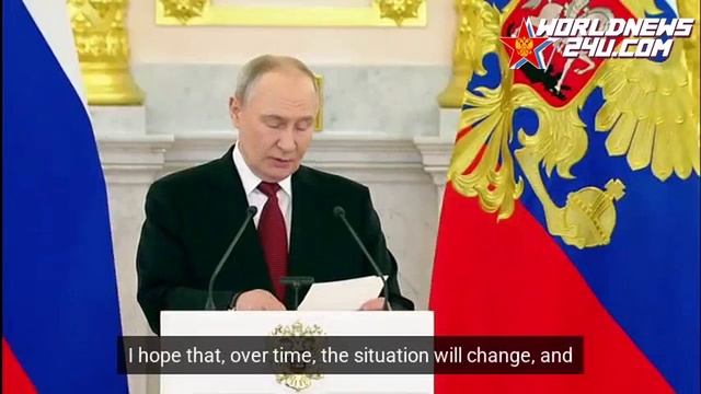 Putin stated Russia's readiness to restore dialogue with Europe смотреть онлайн