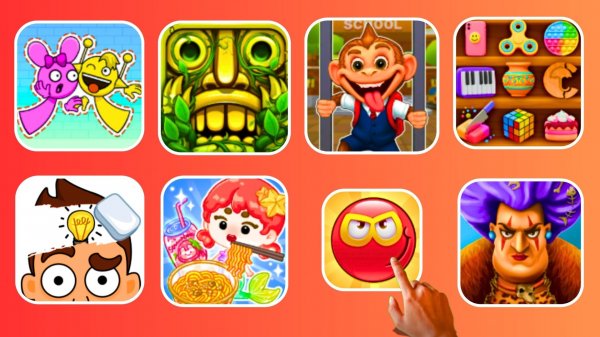 🌈SPRUNKI &  Wall Challenge & TempleRun2 & Monkey Student: School Prank & Jelly Master: Mukbang ASMR