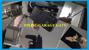 Обрыв троса на секционных воротах ISD01E