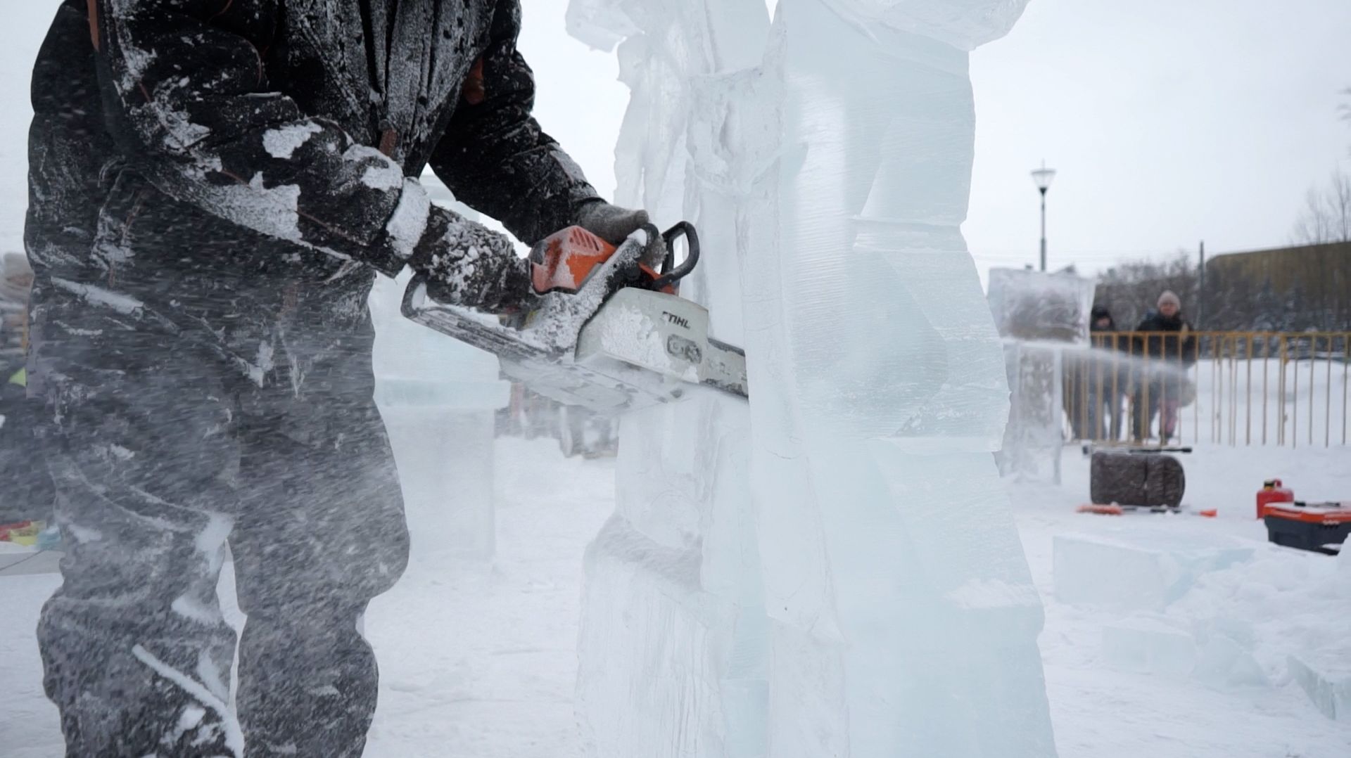 Фестиваль ледяных скульптур смотреть онлайн