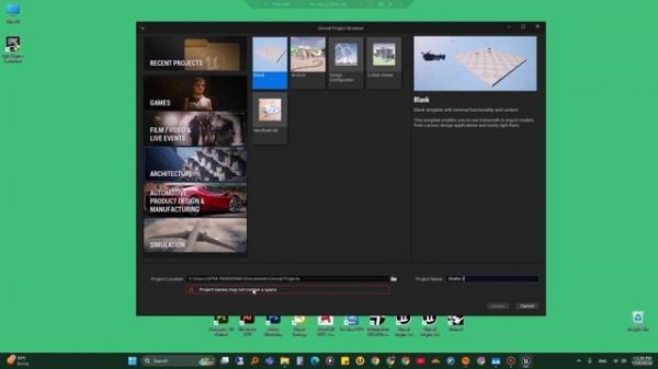 3 - Initial Settings in Unreal Engine 5.6
