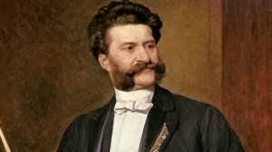 Иоганн Штраус - Вальс Голубой Дунай. Johann Strauss - Blue Danube Waltz.