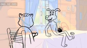 Простоквашино. Аниматик-фрагмент (отрывок) из серии "Шар для Шарика".