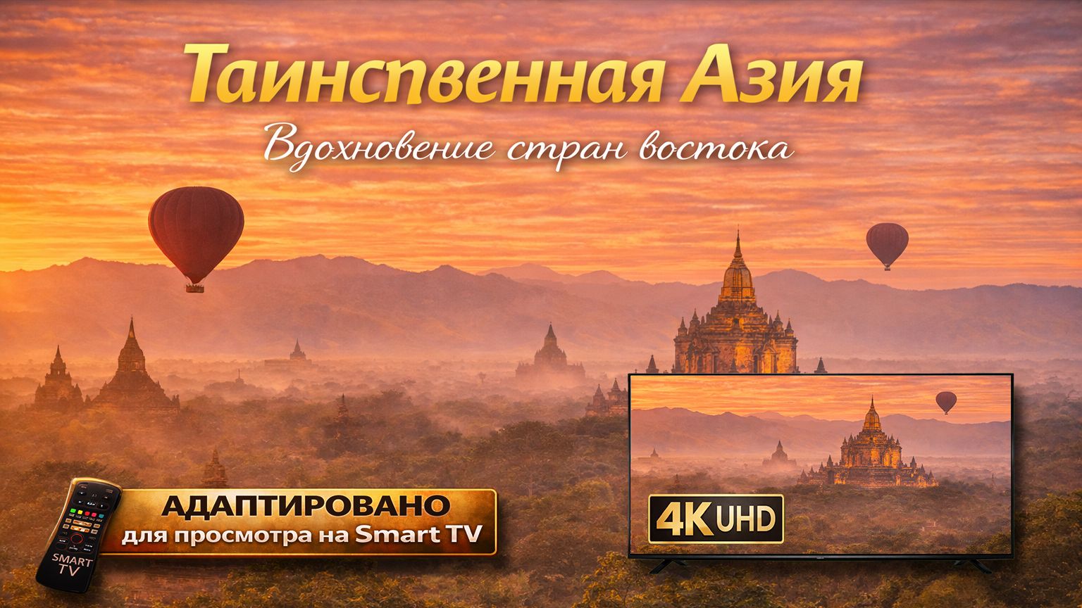 Таинственная Азия (video UHD)