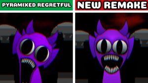 INCREDIBOX SPRUNKI🎵 PYRAMIXED REGRETFUL🔺😔: СТАРОЕ VS НОВОЕ REMAKE✨ КТО ВЫПОЛНИЛ ИДЕАЛЬНО?🤯🏆