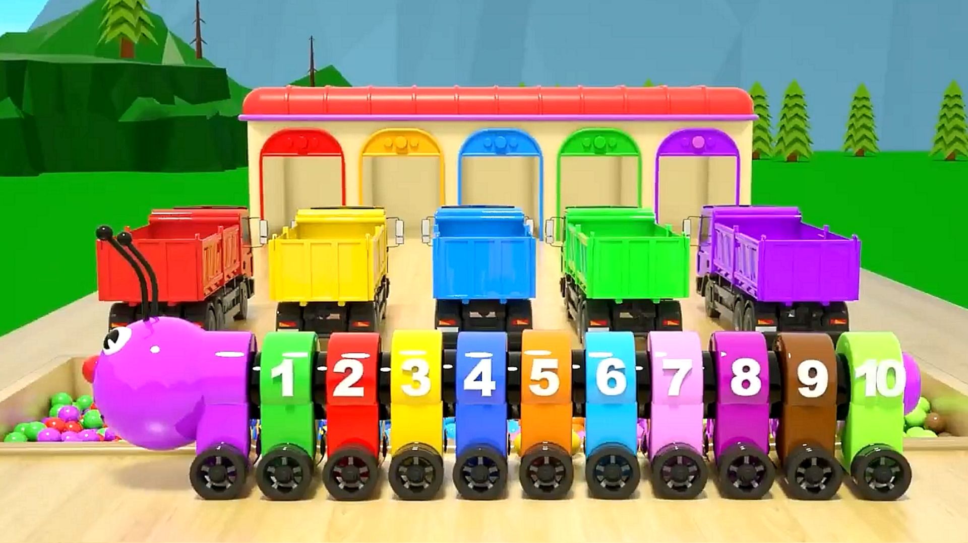 Веселые мультики про машинки. Веселые песенки для малышей. Веселые мультики для детей и малышей.