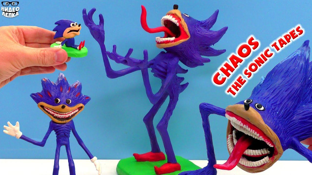 Все Формы Страшного СОНИКА из Мрачного Мира CHAOS The Sonic Tapes ► Видео Лепка смотреть онлайн