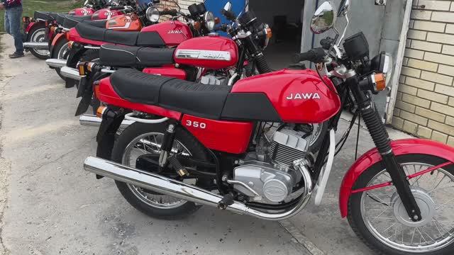 Мини завод мотоциклов ЯВА и CZ!!!👍 смотреть онлайн