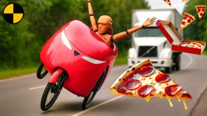 ДОСТАВИТЬ ПИЦЦУ (1 серия) | BeamNG Drive - Фильм