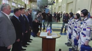 Фильм о подготовке к космическому полёту  Сергея Рыжикова, Алексея Зубрицкого и Кирилла Пескова