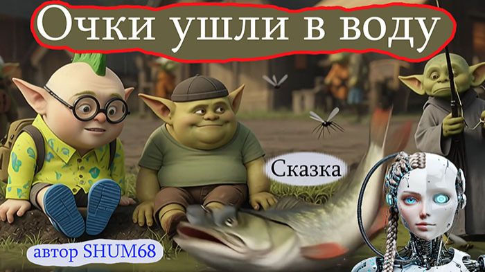 Аудиосказка «Очки ушли в воду» смотреть онлайн